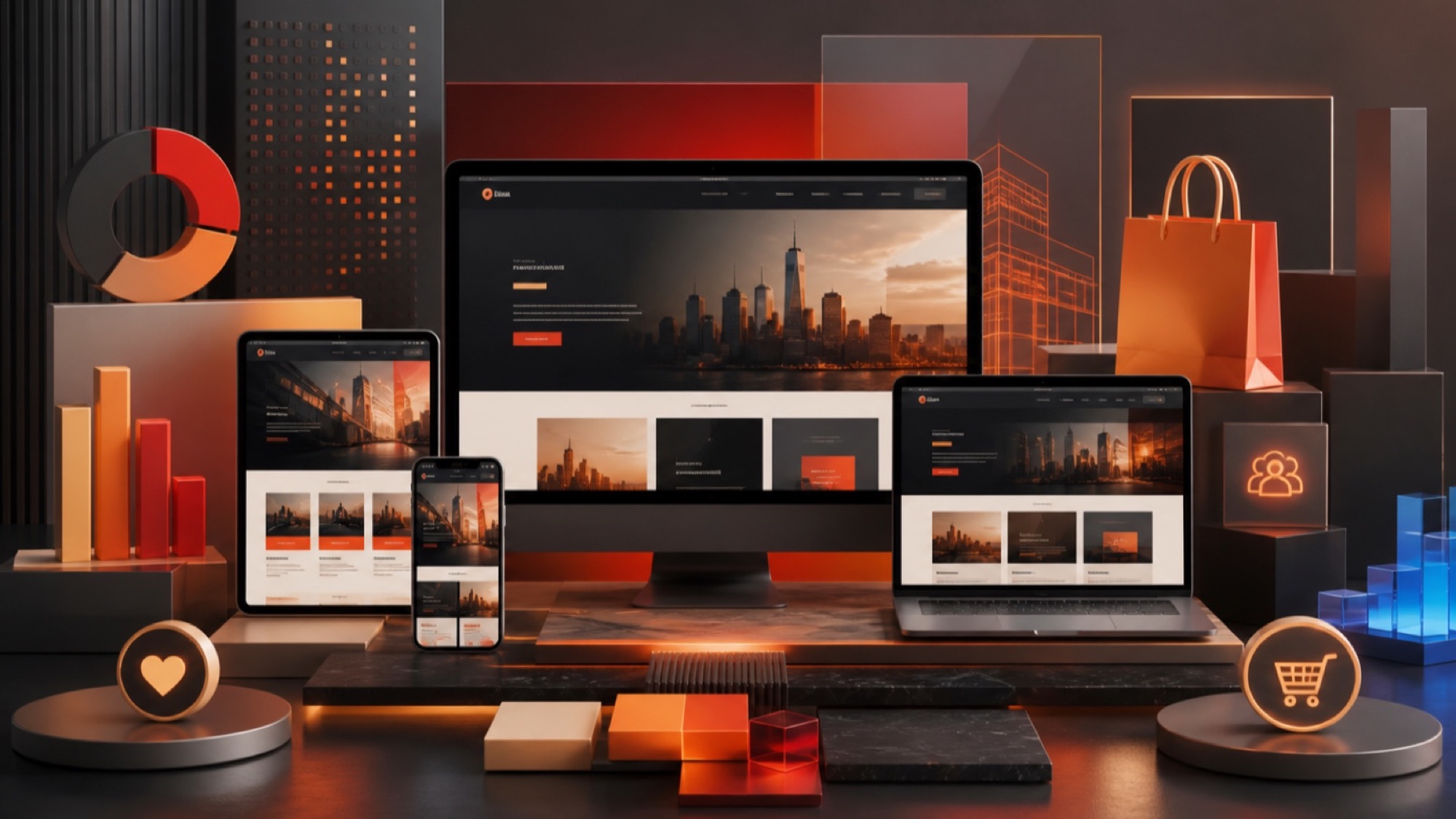 Responsive web design supporting company success ecommerce and digital growth in Manhattan