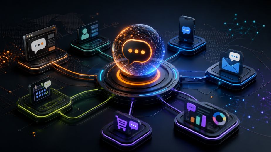 AI chatbot strategy connecting website chat CRM GoHighLevel SMS email appointments ecommerce and analytics for NYC businesses