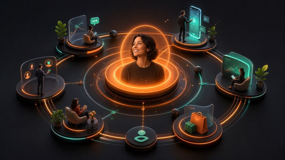 Connected digital services creating a seamless customer journey and client satisfaction