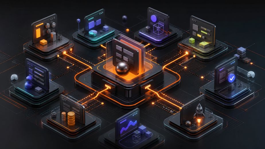 Professional client web design process connecting strategy scope content design development testing budget timeline and launch