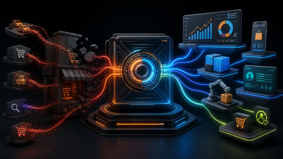 Ecommerce business growth through Shopify Magento WooCommerce custom development SEO checkout CRM and automation in NYC