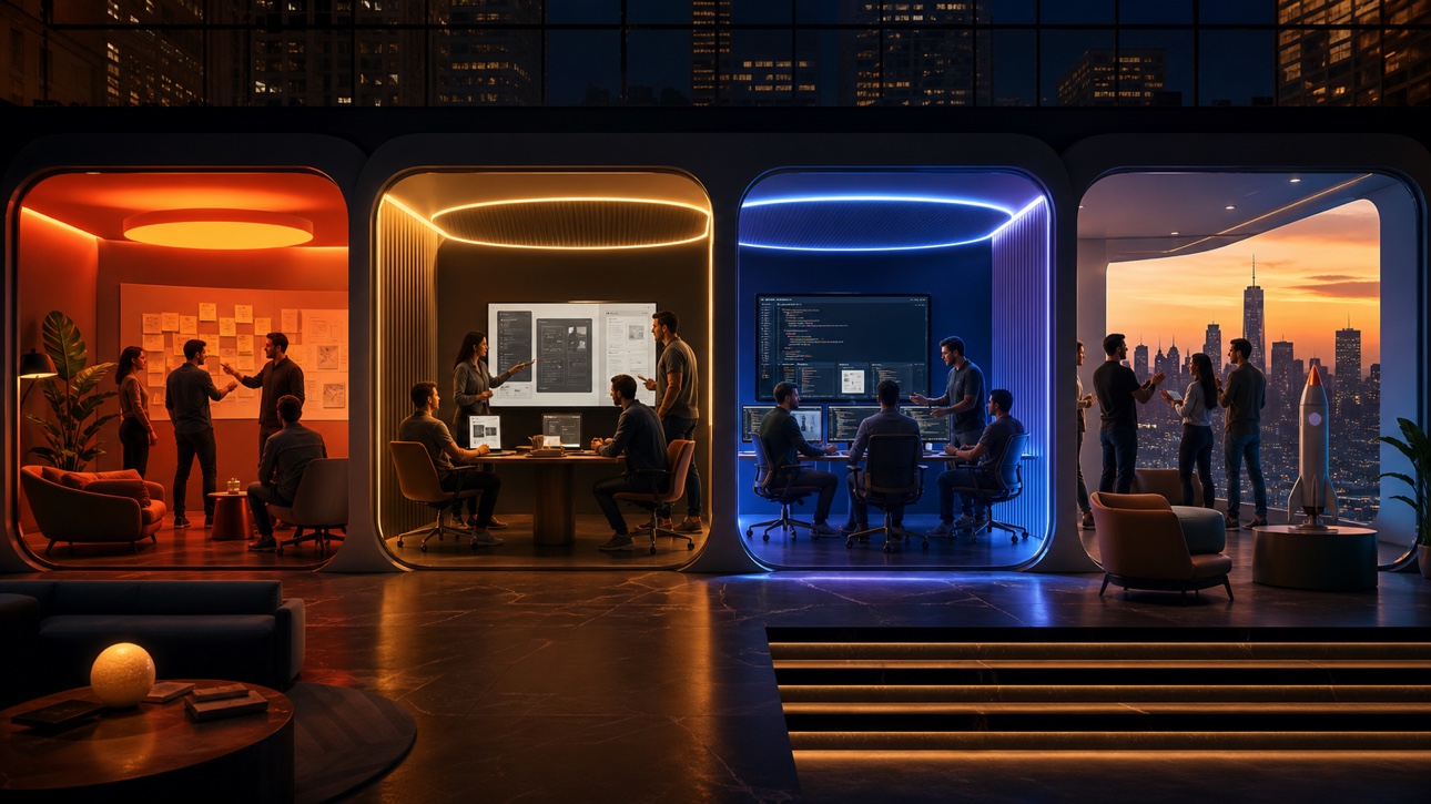 Client and agency collaboration across discovery design development and launch in Manhattan