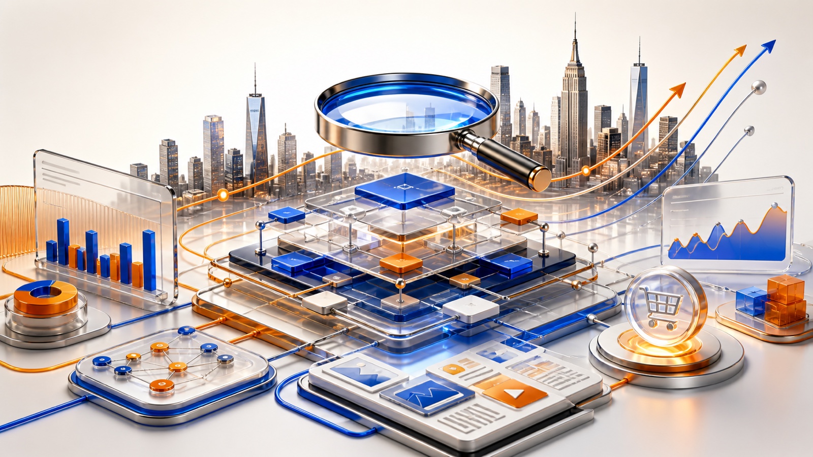 SEO strategy analytics search visibility and digital growth technology in NYC