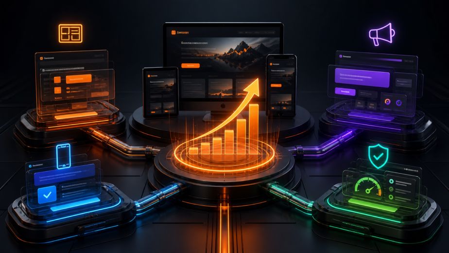 Web design conversion rate tips for hierarchy calls to action mobile usability trust and performance in NYC