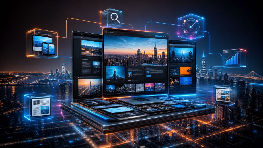 Professional web design portfolio ecosystem gaining visibility across Manhattan and digital channels
