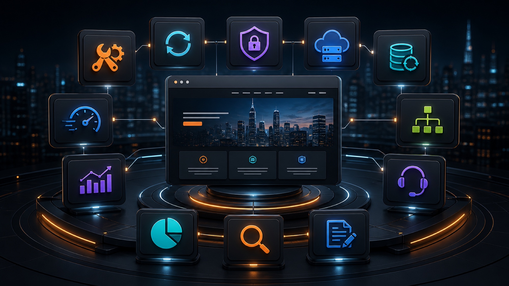 Professional webmaster services with website maintenance Pressable hosting updates backups security SEO and support in NYC