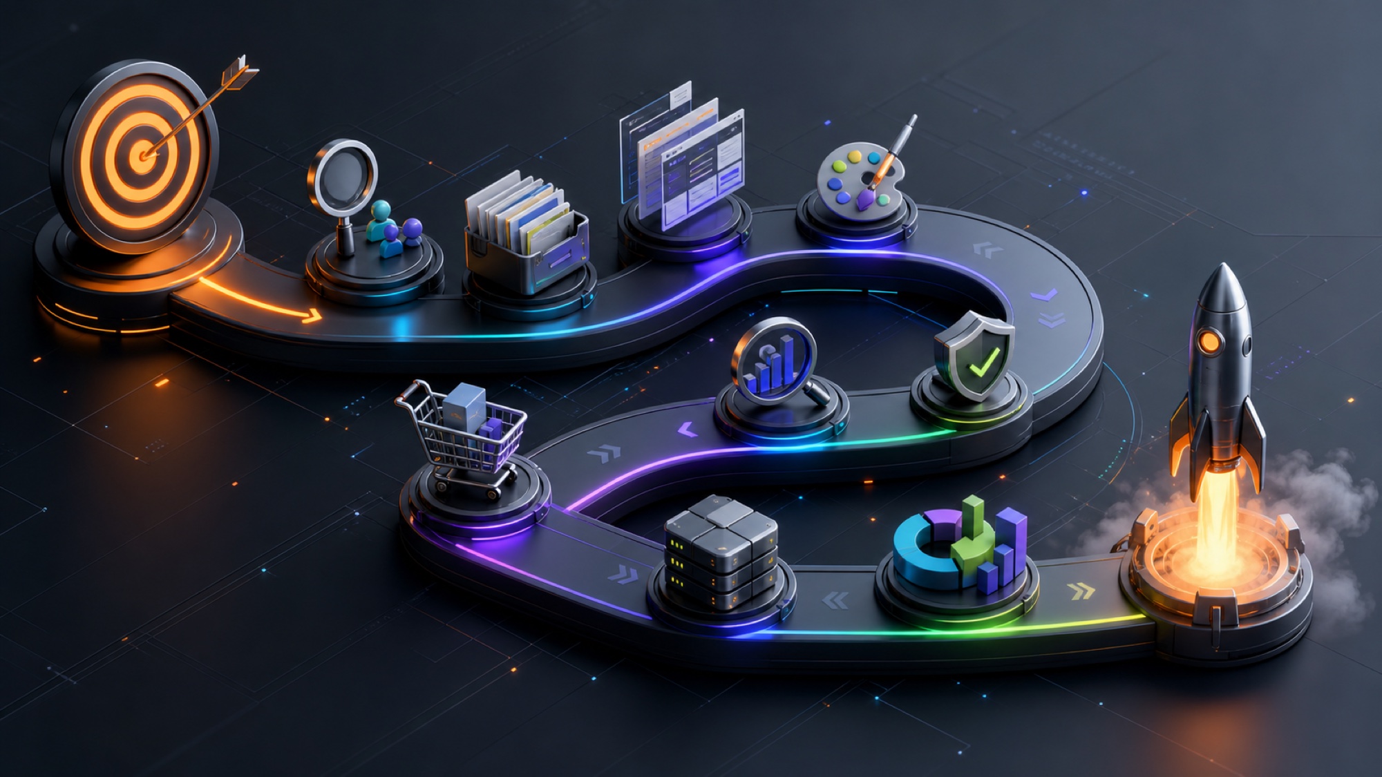 Website redesign goals connecting business objectives audience content UX brand ecommerce SEO accessibility technology analytics and launch